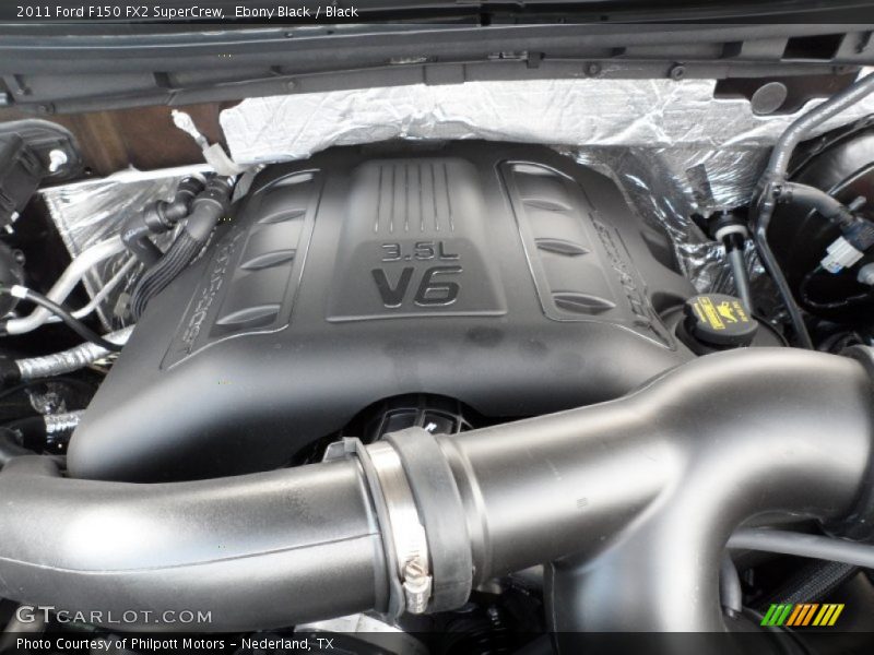 Ebony Black / Black 2011 Ford F150 FX2 SuperCrew