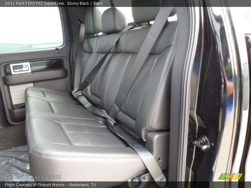 Ebony Black / Black 2011 Ford F150 FX2 SuperCrew