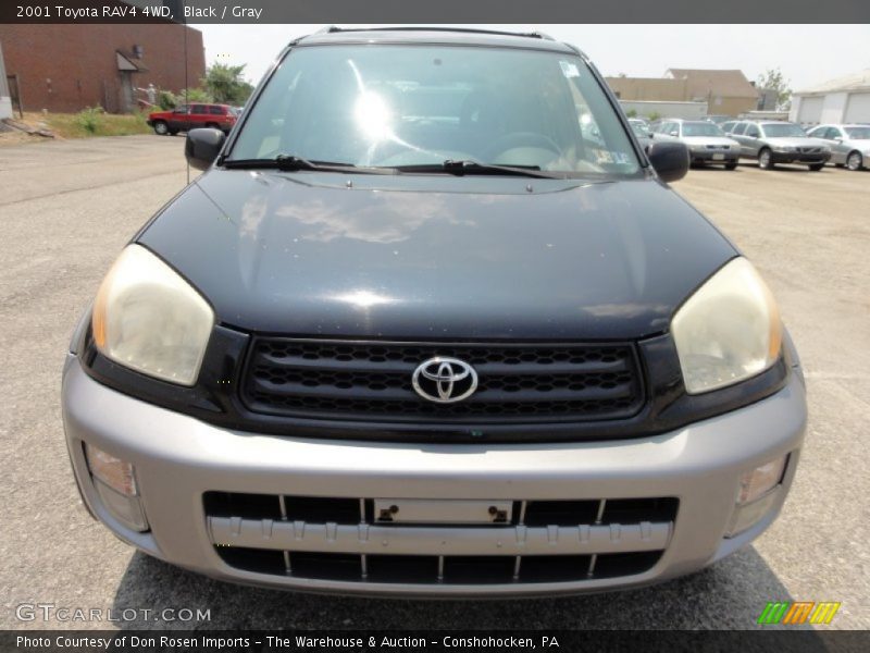 Black / Gray 2001 Toyota RAV4 4WD