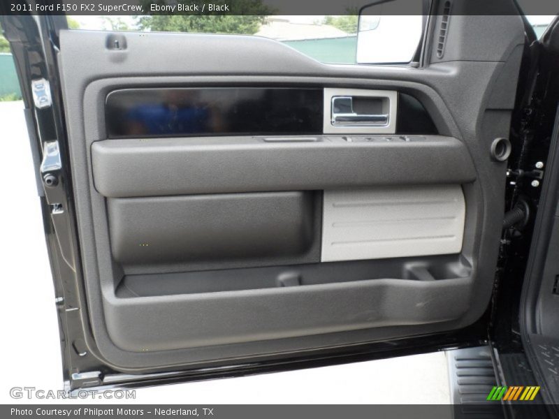 Ebony Black / Black 2011 Ford F150 FX2 SuperCrew