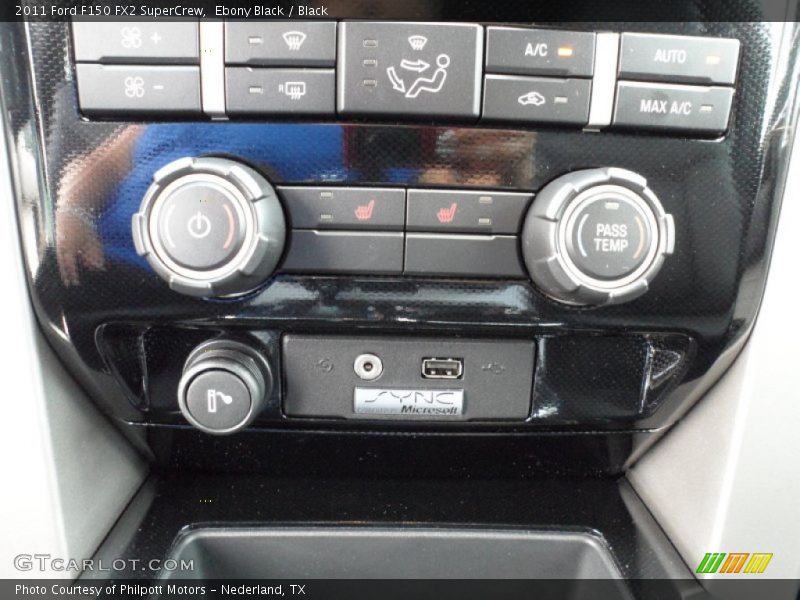 Ebony Black / Black 2011 Ford F150 FX2 SuperCrew
