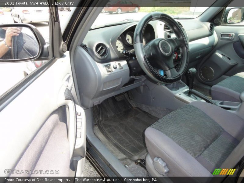 Black / Gray 2001 Toyota RAV4 4WD