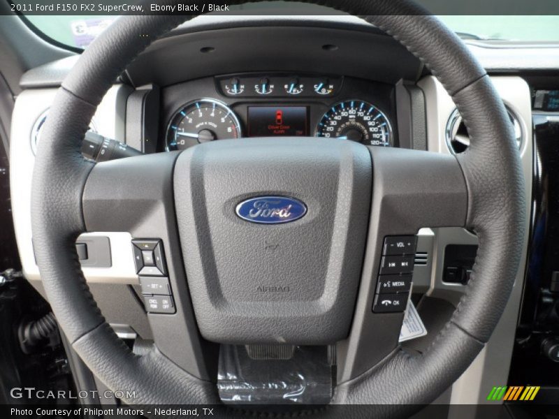 Ebony Black / Black 2011 Ford F150 FX2 SuperCrew