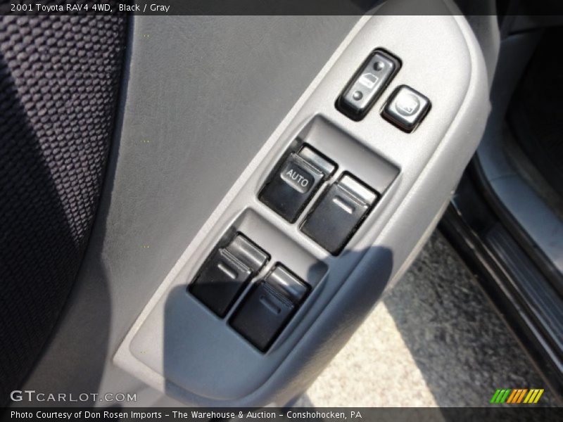 Black / Gray 2001 Toyota RAV4 4WD
