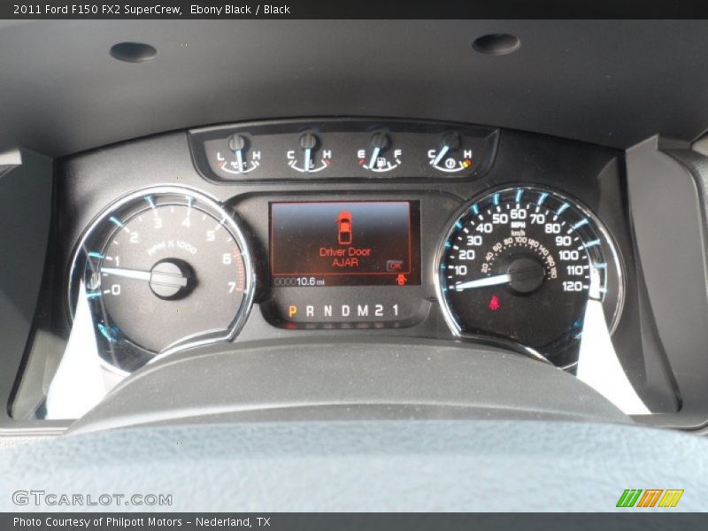 Ebony Black / Black 2011 Ford F150 FX2 SuperCrew