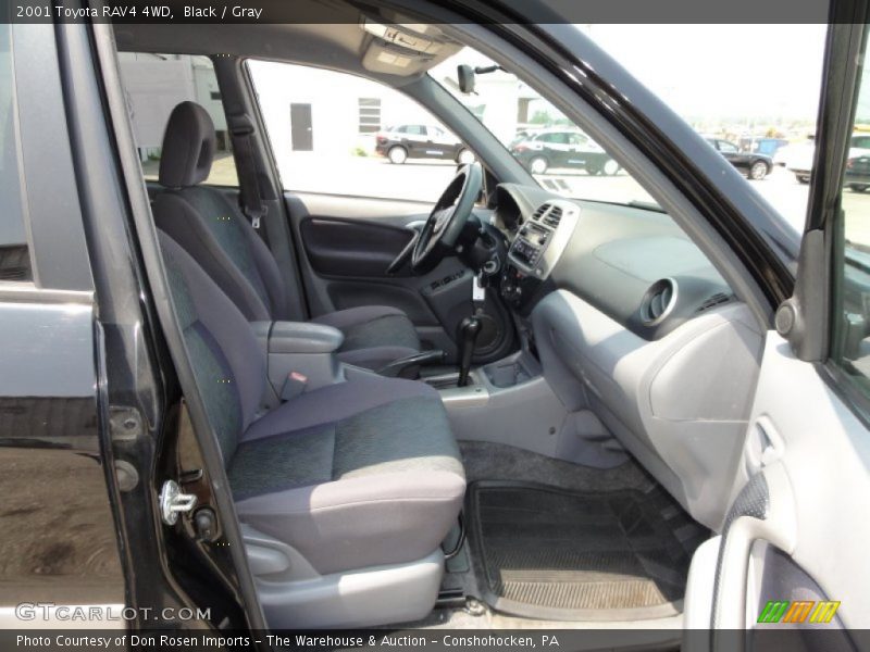 Black / Gray 2001 Toyota RAV4 4WD
