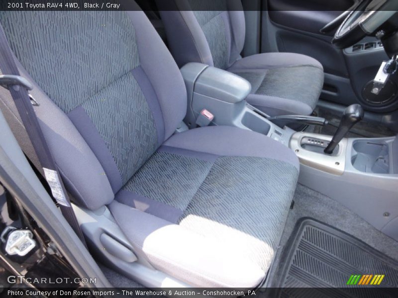 Black / Gray 2001 Toyota RAV4 4WD