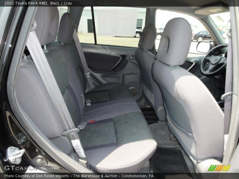 Black / Gray 2001 Toyota RAV4 4WD