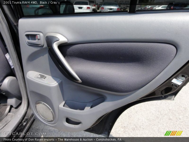 Black / Gray 2001 Toyota RAV4 4WD