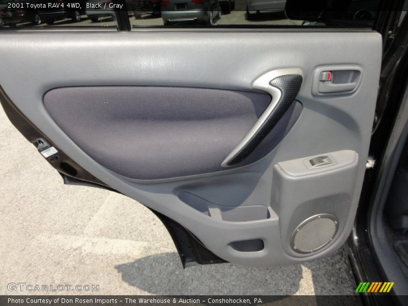 Black / Gray 2001 Toyota RAV4 4WD