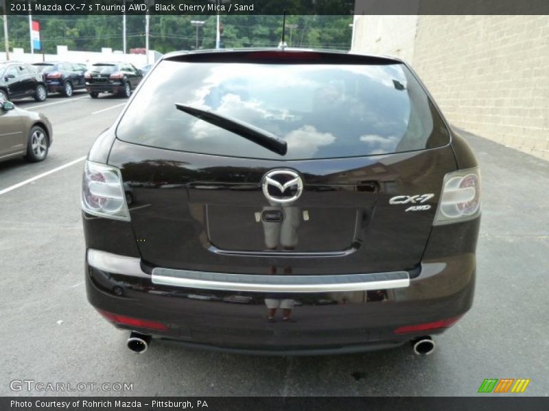 Black Cherry Mica / Sand 2011 Mazda CX-7 s Touring AWD