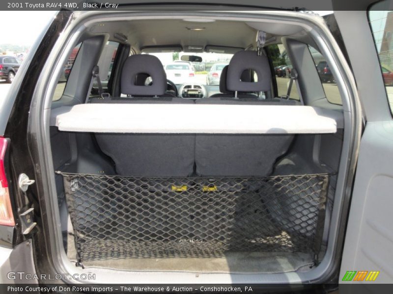 Black / Gray 2001 Toyota RAV4 4WD