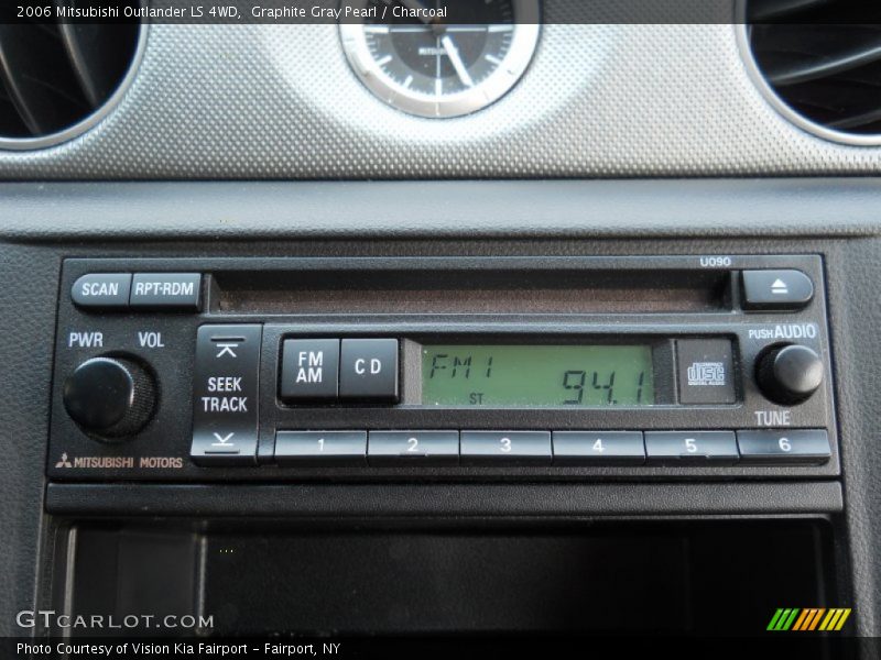Graphite Gray Pearl / Charcoal 2006 Mitsubishi Outlander LS 4WD