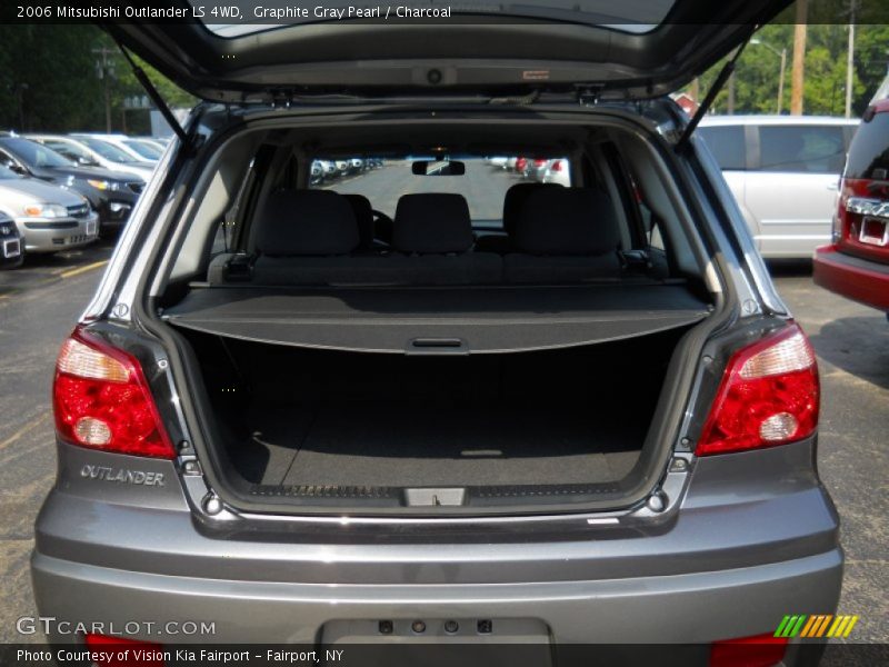 Graphite Gray Pearl / Charcoal 2006 Mitsubishi Outlander LS 4WD