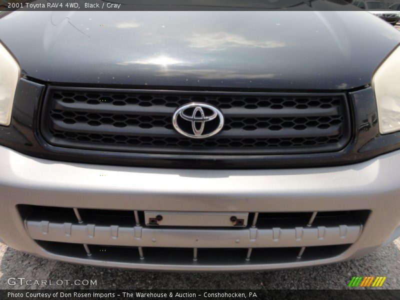 Black / Gray 2001 Toyota RAV4 4WD