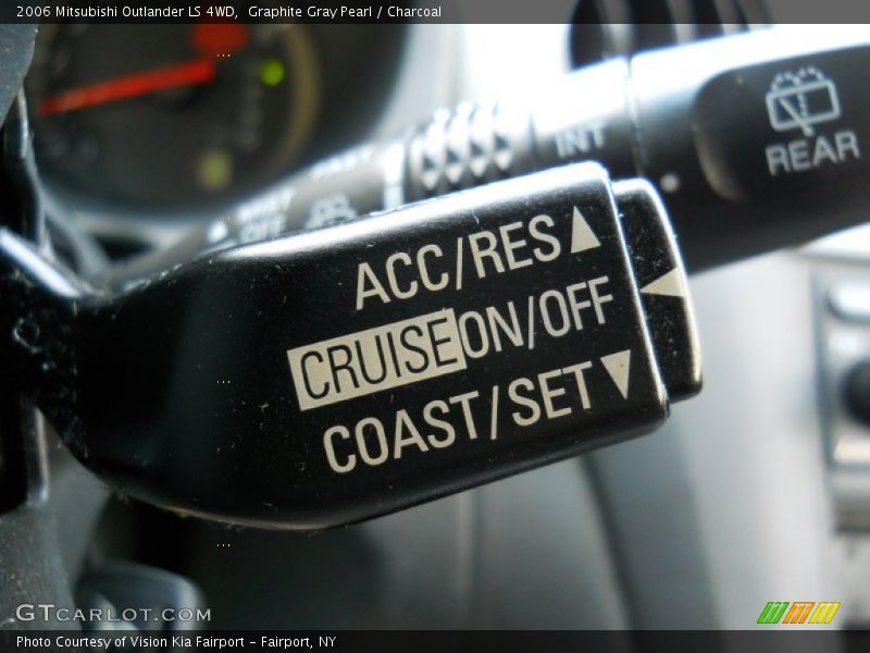 Graphite Gray Pearl / Charcoal 2006 Mitsubishi Outlander LS 4WD