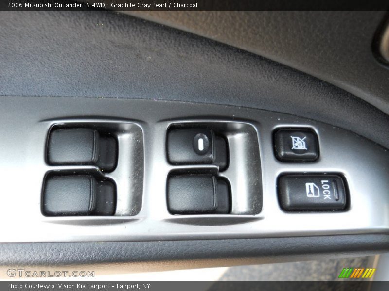 Graphite Gray Pearl / Charcoal 2006 Mitsubishi Outlander LS 4WD