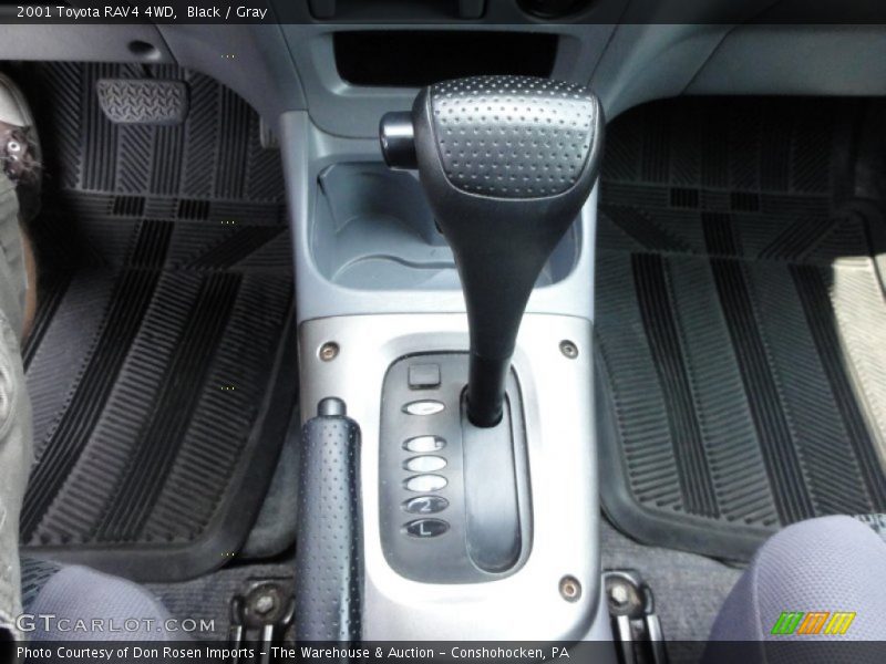 Black / Gray 2001 Toyota RAV4 4WD