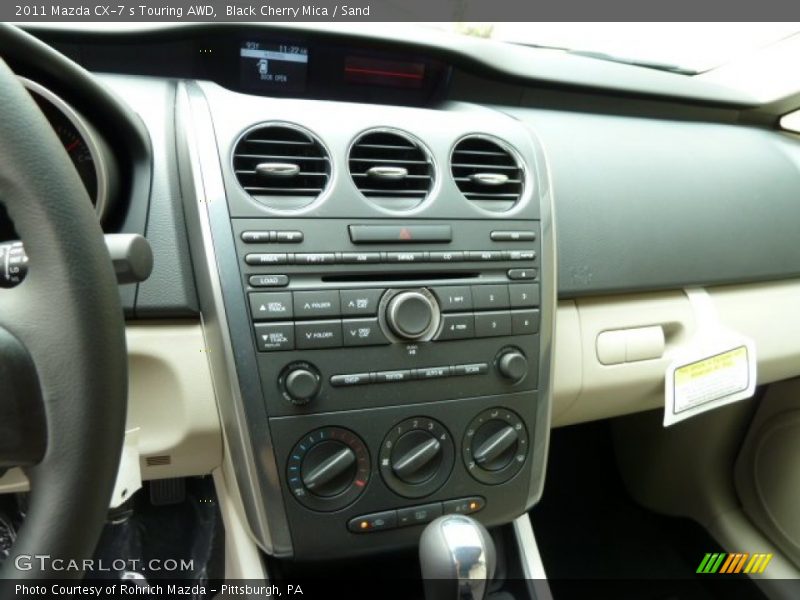 Controls of 2011 CX-7 s Touring AWD