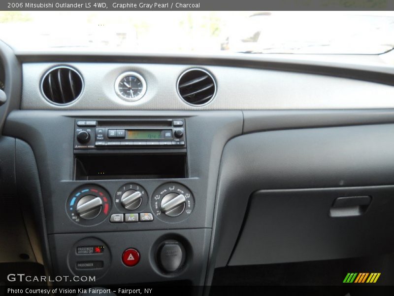 Graphite Gray Pearl / Charcoal 2006 Mitsubishi Outlander LS 4WD