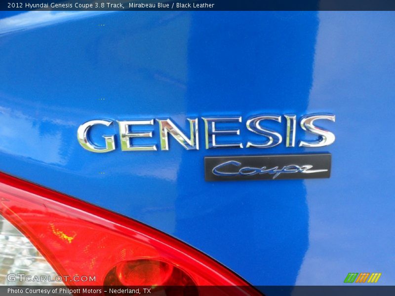  2012 Genesis Coupe 3.8 Track Logo