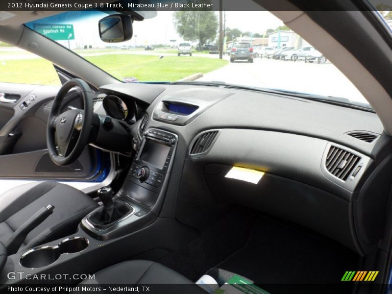 Dashboard of 2012 Genesis Coupe 3.8 Track