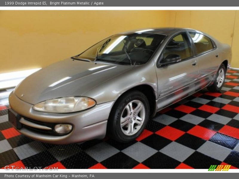 Bright Platinum Metallic / Agate 1999 Dodge Intrepid ES