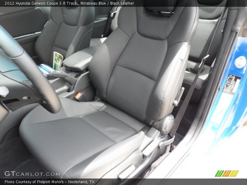  2012 Genesis Coupe 3.8 Track Black Leather Interior