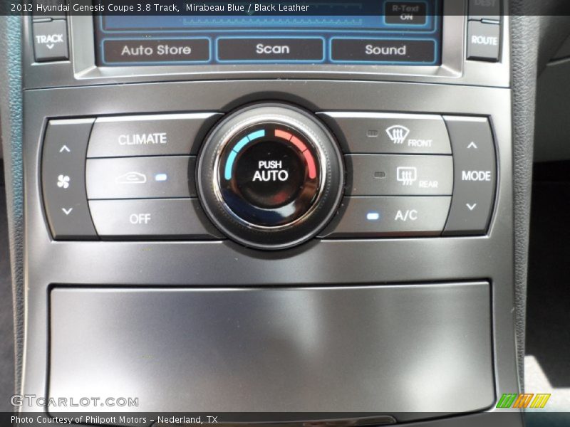 Controls of 2012 Genesis Coupe 3.8 Track