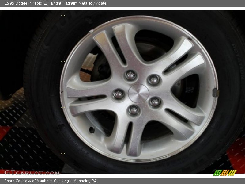 Bright Platinum Metallic / Agate 1999 Dodge Intrepid ES