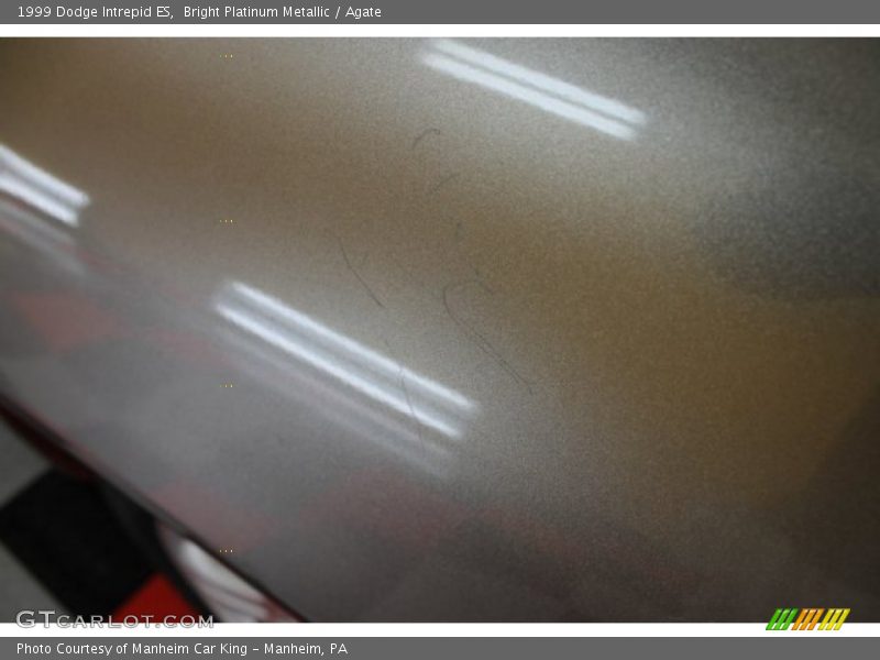 Bright Platinum Metallic / Agate 1999 Dodge Intrepid ES