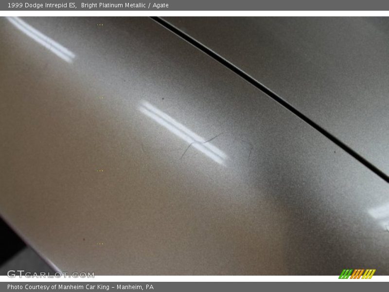 Bright Platinum Metallic / Agate 1999 Dodge Intrepid ES