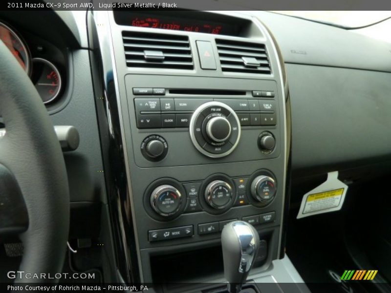 Controls of 2011 CX-9 Sport AWD