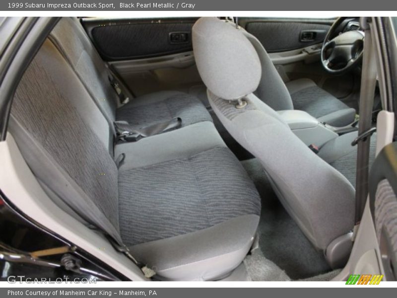 Black Pearl Metallic / Gray 1999 Subaru Impreza Outback Sport