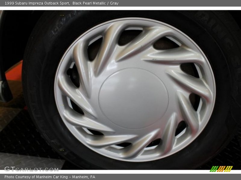 Black Pearl Metallic / Gray 1999 Subaru Impreza Outback Sport