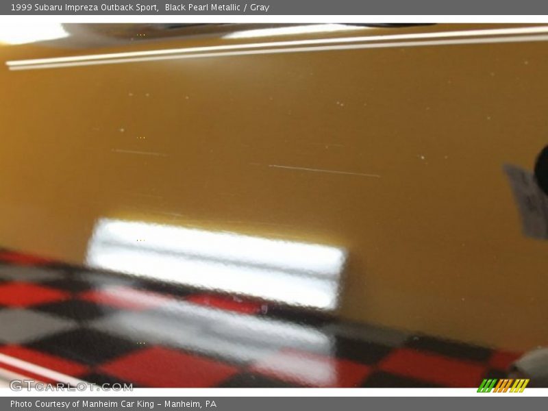 Black Pearl Metallic / Gray 1999 Subaru Impreza Outback Sport