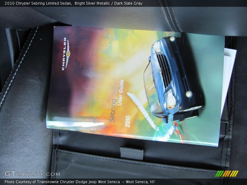 Bright Silver Metallic / Dark Slate Gray 2010 Chrysler Sebring Limited Sedan