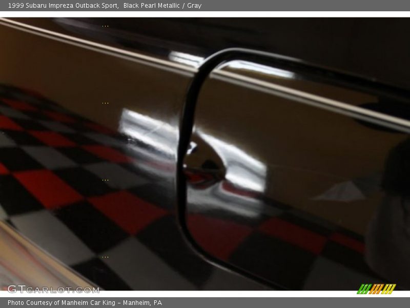 Black Pearl Metallic / Gray 1999 Subaru Impreza Outback Sport