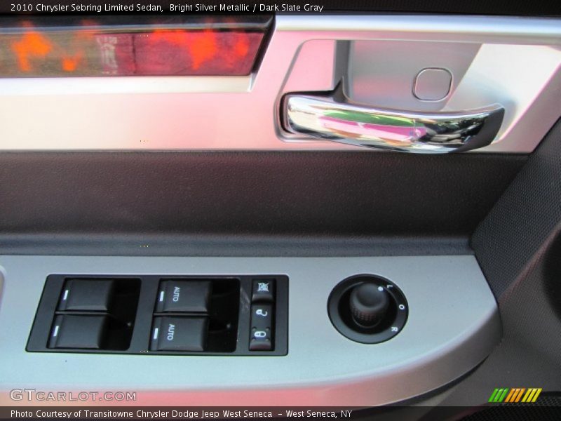 Bright Silver Metallic / Dark Slate Gray 2010 Chrysler Sebring Limited Sedan