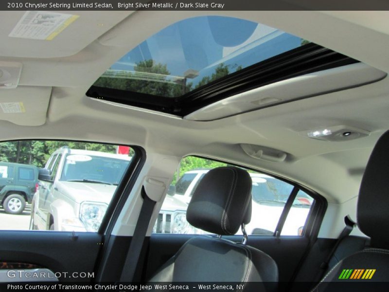 Bright Silver Metallic / Dark Slate Gray 2010 Chrysler Sebring Limited Sedan