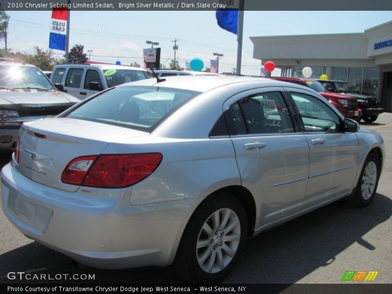 Bright Silver Metallic / Dark Slate Gray 2010 Chrysler Sebring Limited Sedan