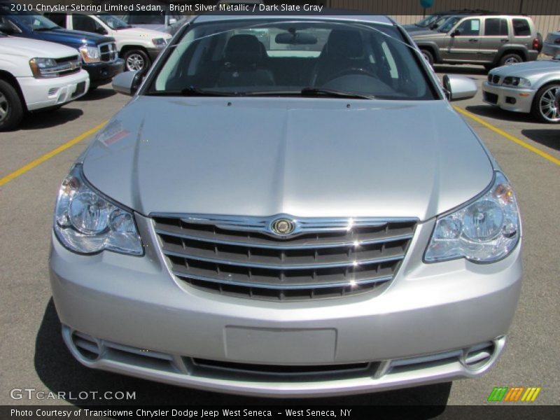 Bright Silver Metallic / Dark Slate Gray 2010 Chrysler Sebring Limited Sedan