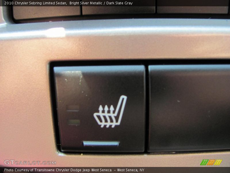 Bright Silver Metallic / Dark Slate Gray 2010 Chrysler Sebring Limited Sedan