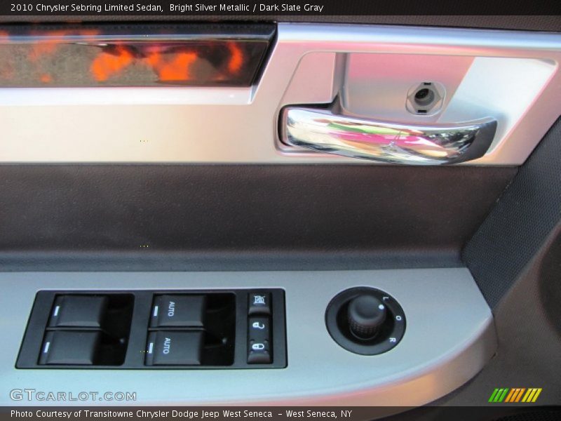 Bright Silver Metallic / Dark Slate Gray 2010 Chrysler Sebring Limited Sedan