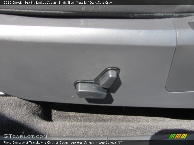 Bright Silver Metallic / Dark Slate Gray 2010 Chrysler Sebring Limited Sedan