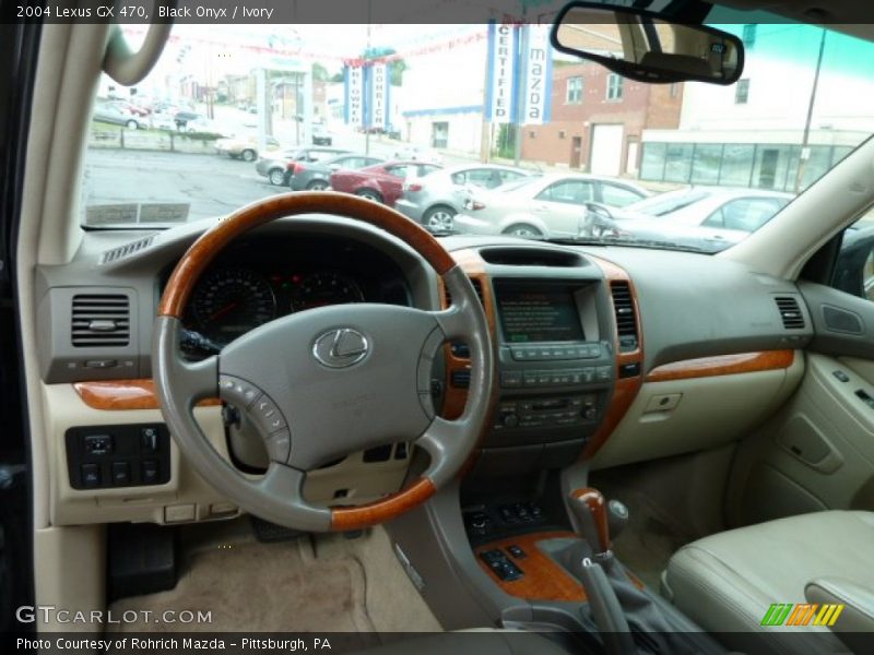 Black Onyx / Ivory 2004 Lexus GX 470