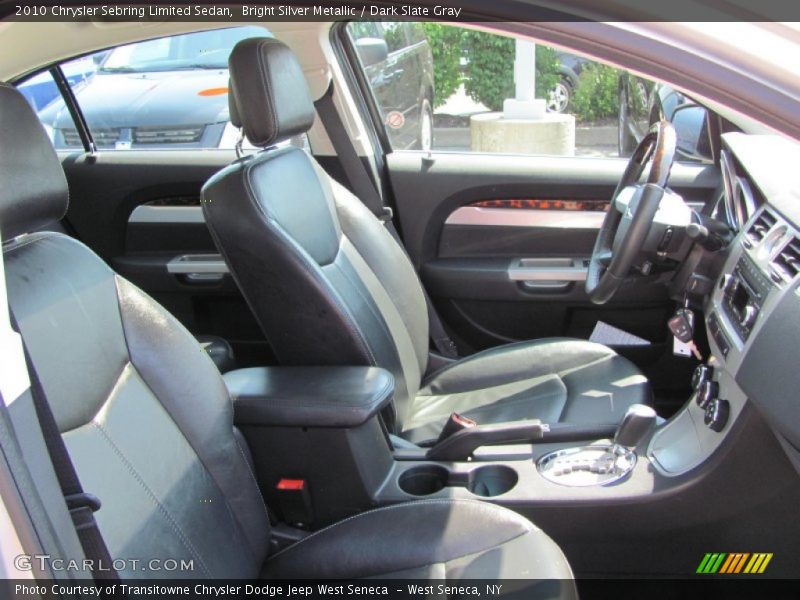 Bright Silver Metallic / Dark Slate Gray 2010 Chrysler Sebring Limited Sedan