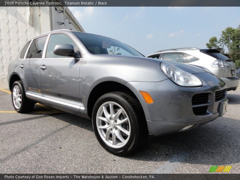 Titanium Metallic / Black 2006 Porsche Cayenne Tiptronic