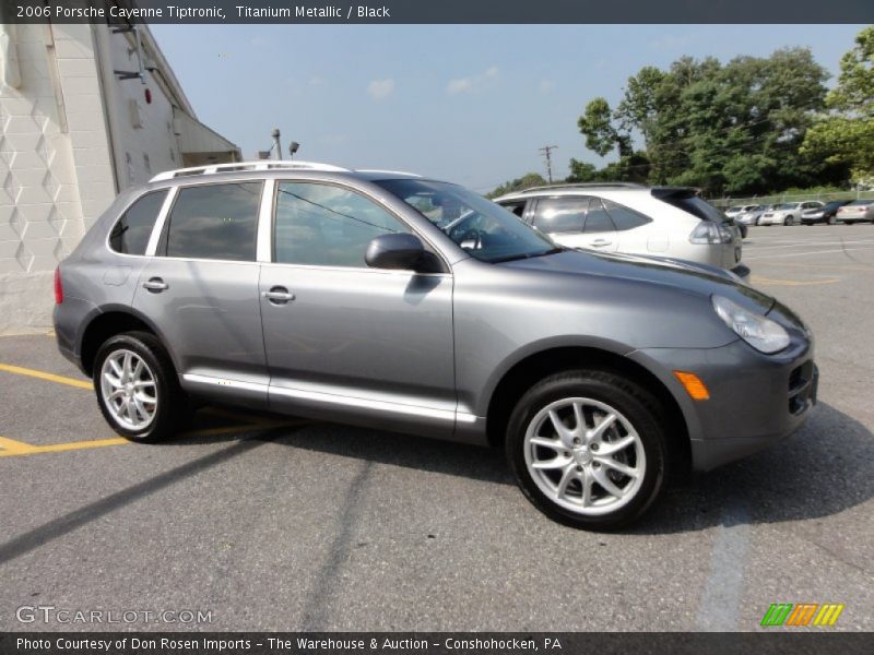 Titanium Metallic / Black 2006 Porsche Cayenne Tiptronic