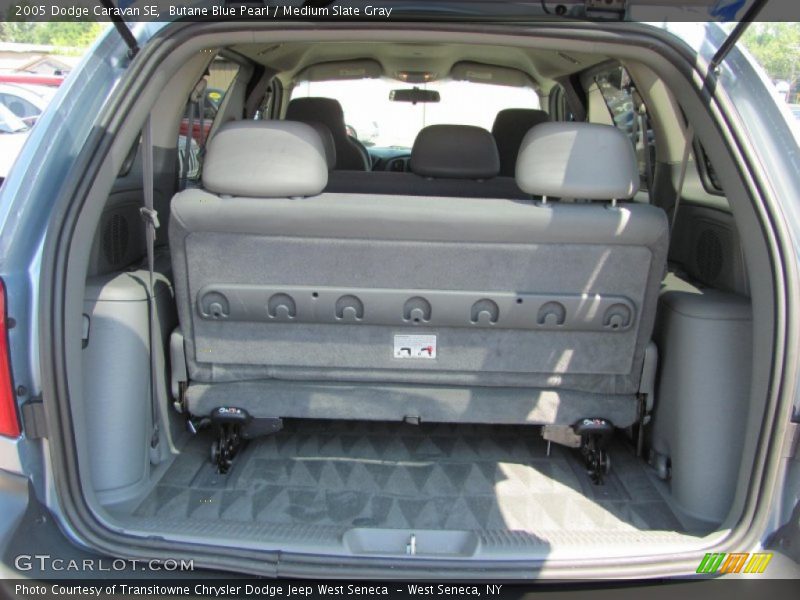 Butane Blue Pearl / Medium Slate Gray 2005 Dodge Caravan SE
